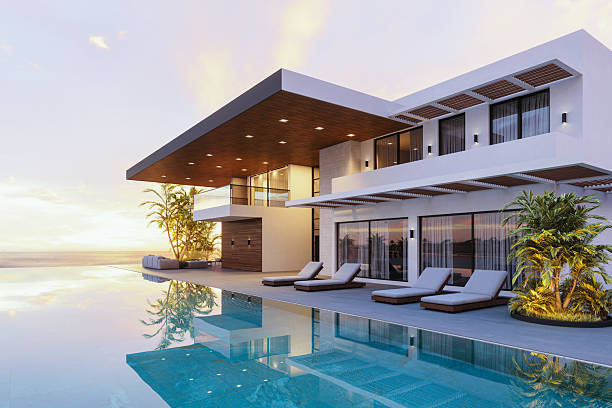 Luxury waterfront villa